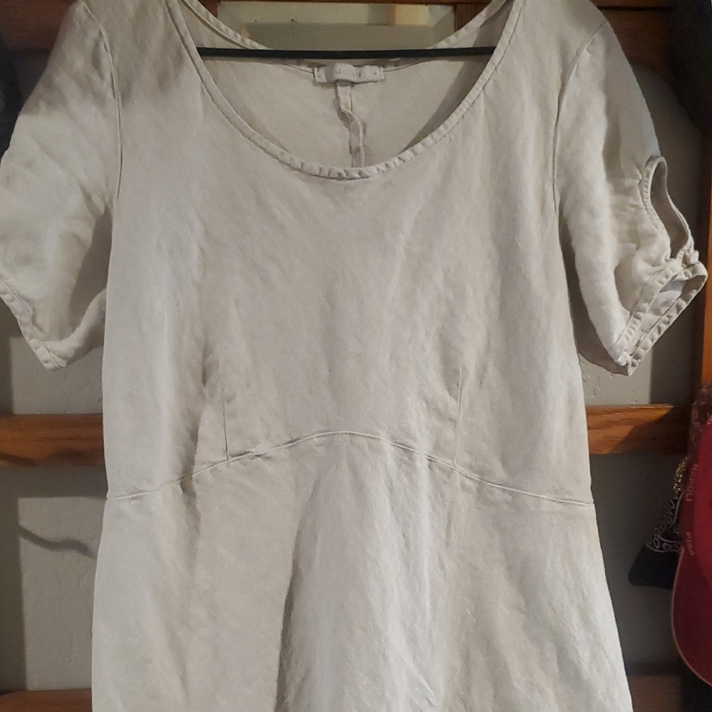 Cut Loose Cream Maxi Dress #405